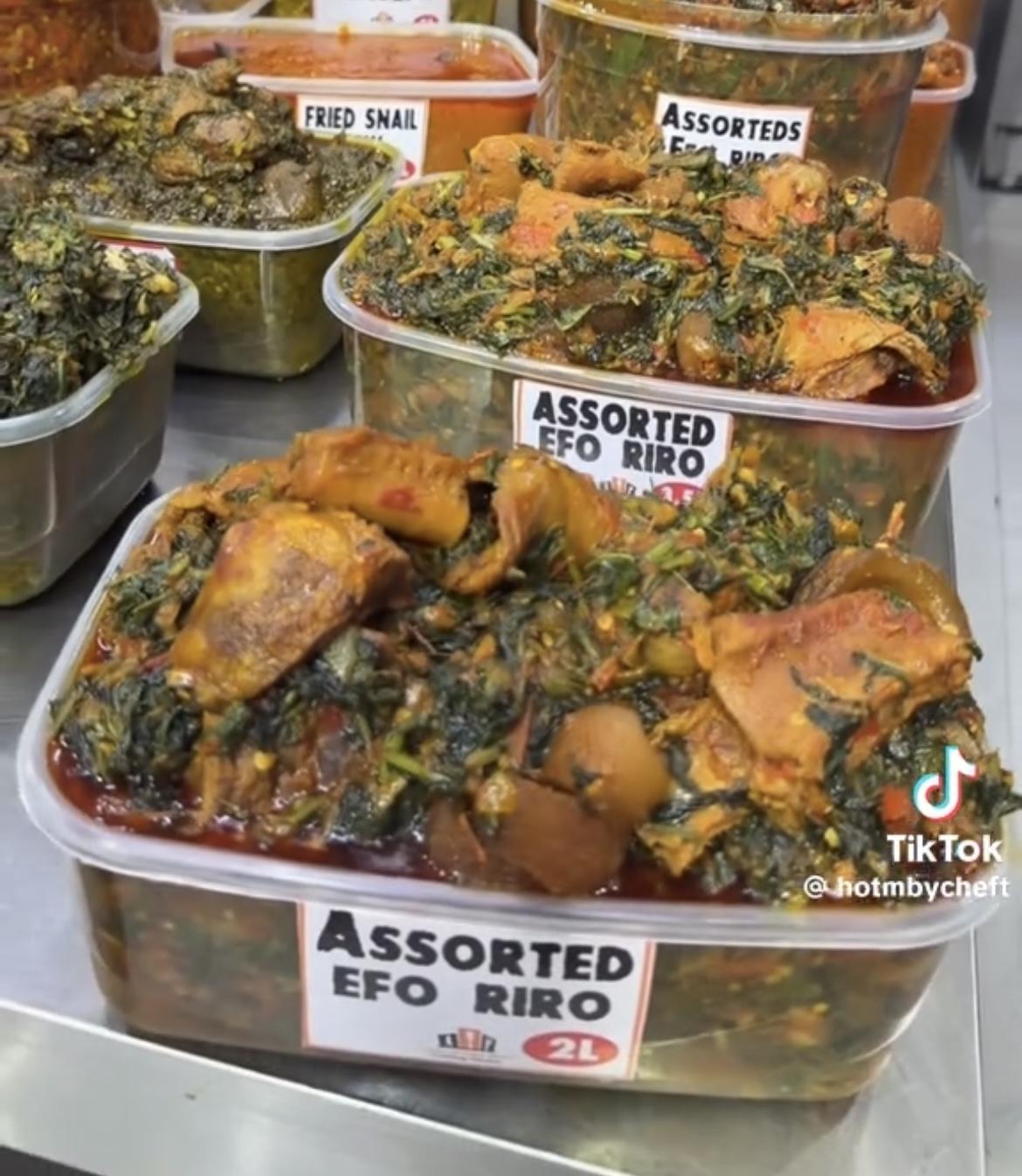 assorted efo riro - Home of Tasty Meals Gallery