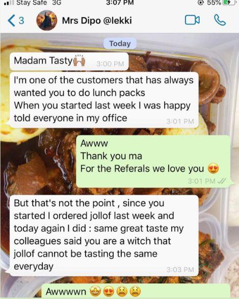 Verified HOTM Customer Food Review - Home of Tasty Meals